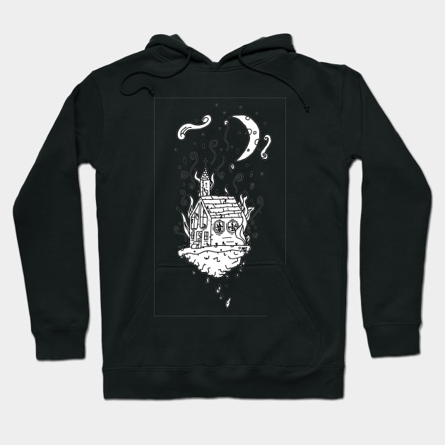 Burn Church Hoodie by MacSquiddles